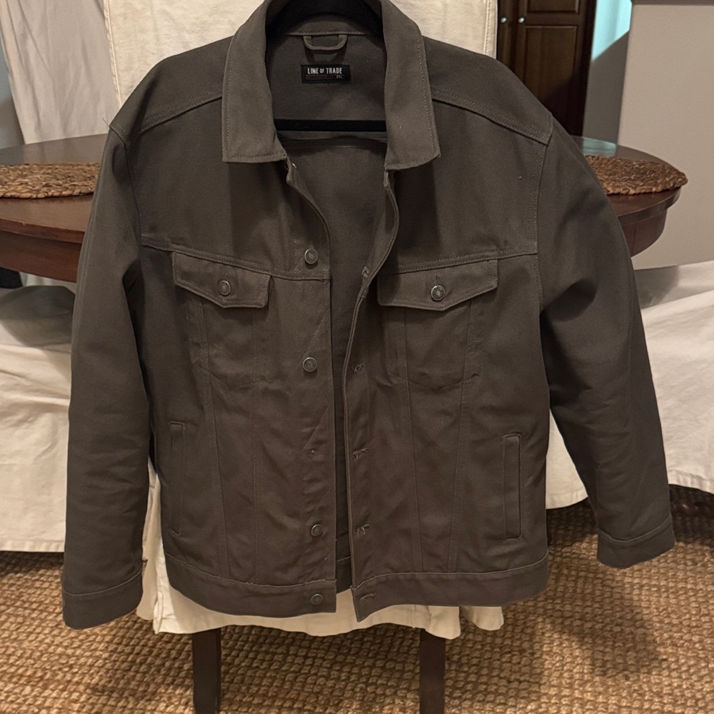 Heavy Duty Dark Olive Canvas Trucker